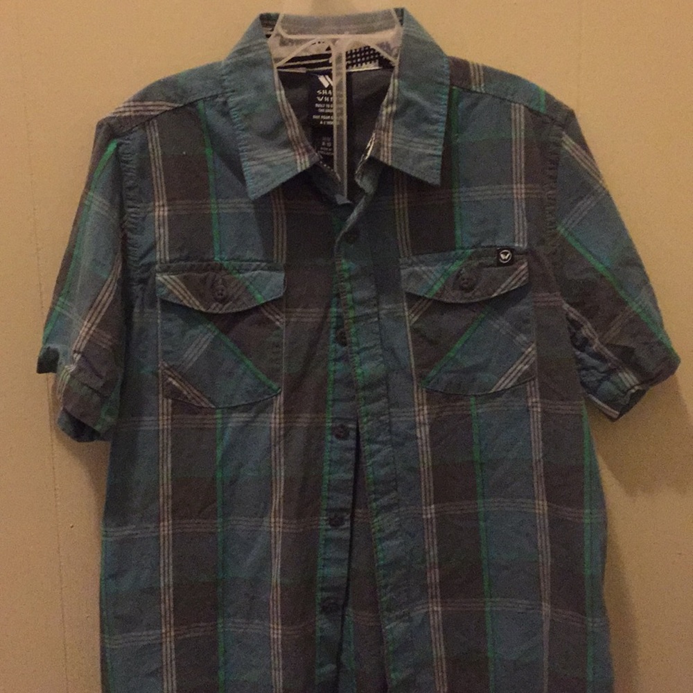 Shawn white Button up shirt